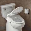 Kohler PureWash E525 Elongated Heated Bidet Toilet Seat, White, Warm Water, Quiet-Close Lid, Self-Cleaning Wand, Adjustable Water Pressure, Side Panel Controls, Easy Installation Bidet Attachment view 2