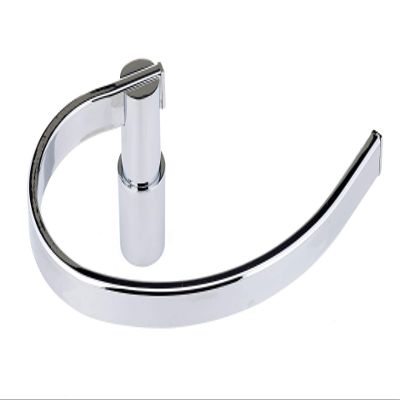 Richelieu NB1070643 Bayview Collection Minimalist Bathroom Open Towel Ring, 5 9/16-inch (141), Chrome Finish