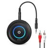 Golvery Bluetooth 5.3 Transmitter Receiver for TV/Airplane, 2 in 1 Wireless Flight Adapter, Support 2 Wireless Headphones, 3.5mm Aux Audio and RCA Jack Adapter for PC, Home Stereo view 1