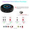 Golvery Bluetooth 5.3 Transmitter Receiver for TV/Airplane, 2 in 1 Wireless Flight Adapter, Support 2 Wireless Headphones, 3.5mm Aux Audio and RCA Jack Adapter for PC, Home Stereo view 2
