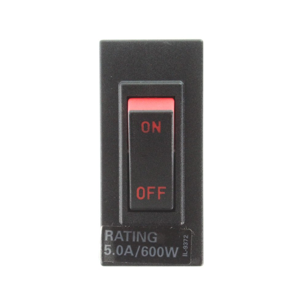 Lightolier CLD600BK Lytespan Track Lighting Power Trip Breaker Module 5.0A 600W, Black