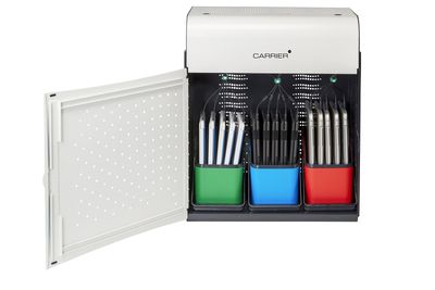 LocknCharge Carrier 15 Slot Charging Station, Grey/White (10116)