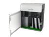 LocknCharge Carrier 15 Slot Charging Station, Grey/White (10116) view 3