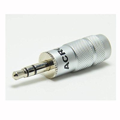 10 x 1/8" 3.5mm Silver Stereo Plug Earphone Cable Plug Audio Soldering Connector