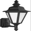 Generation Lighting 89824-12 89824-12 Traditional One Light Outdoor Wall Lantern from Seagull Brentwood Collection in Black Finish, 19.75 Inch Height, 10.25 Inch Wide view 3