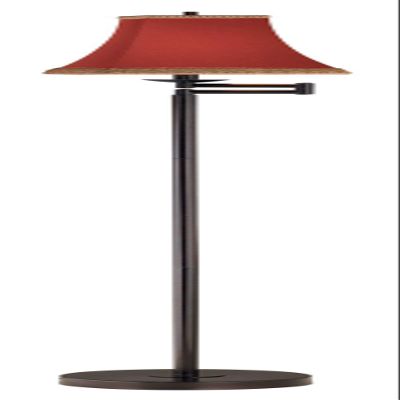 60 1/2" Tall Red Rust and Bronze Swing Arm Floor Lamp Living Room