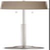 Abba 66" Tall Natural Linen Twin Pull Chain Floor Lamp Living Room view 1