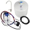 Home Master TM-ERP-L Undersink Reverse Osmosis System, 4.5s Fill Rate, 1:1 Waste Ratio, 8.5 catalytic carbon, 99% rejection hi-perf DOW membrane 18gpg, Lux Faucet, Fridge Kit, 5-year limited parts view 1