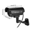 Sonew Dummy Camera Surveillance Cameras with Flashing LED Simulation Realistic Camera Fake CCTV view 2