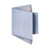 ET2 Lighting 8.5' X 7' Alumilux Outdoor Wall Sconce | Satin Aluminum Finish | Transitional Exterior Wall Lantern for Front Porches and Patios | Wet Location Rated | E41373-SA view 1