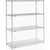 Nexel Wire Shelving, Poly-Z-Brite, 42" W X 18" D X 86" H view 1
