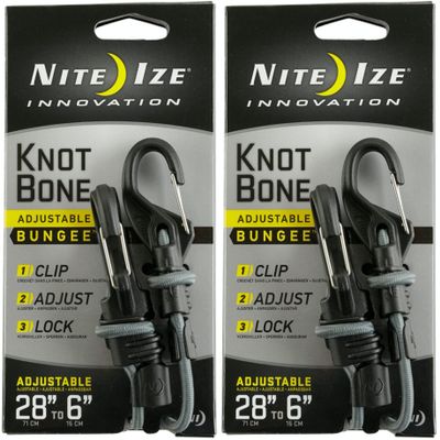 Nite Ize Kbb5-03-01 Size 5 Knotbone Adjustable Bungee