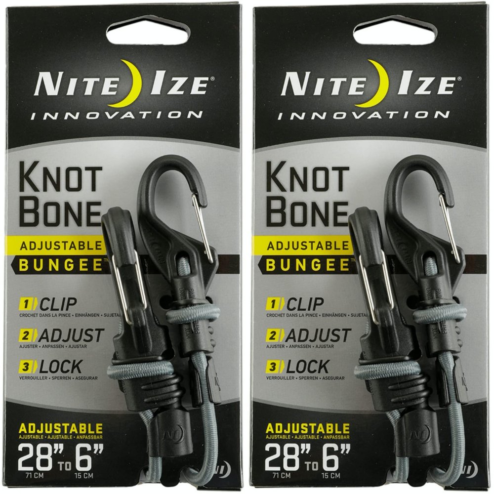 Nite Ize Kbb5-03-01 Size 5 Knotbone Adjustable Bungee