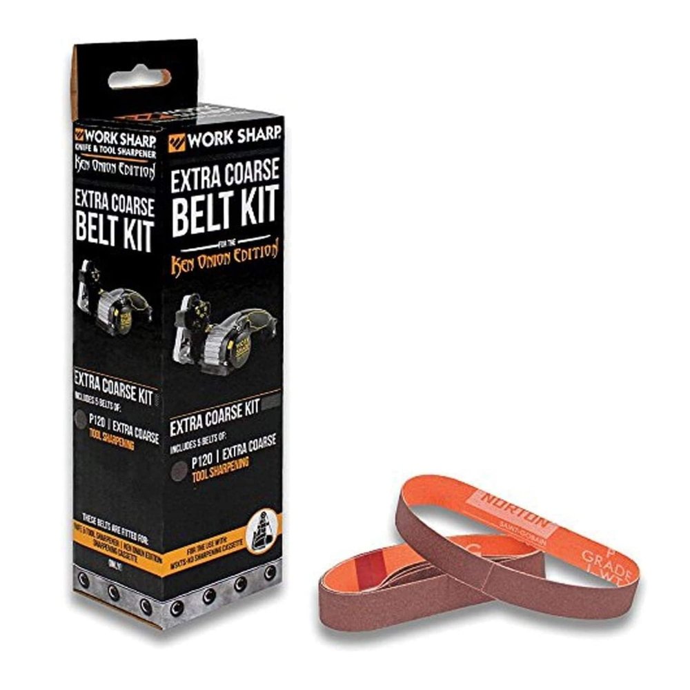 Work Sharp WSSAKO81117 Extra Coarse Grit Belt Kit for Ken Onion Edition