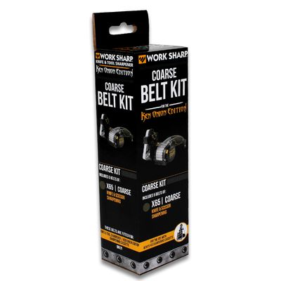 Work Sharp WSSAKO81118 Coarse Grit Belt Kit for Ken Onion Edition