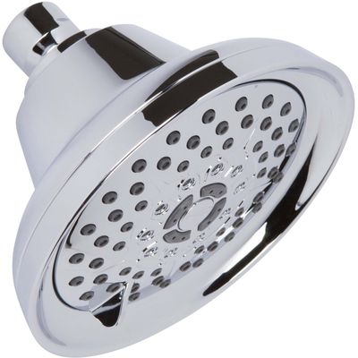 Aqua Elegante Massage Shower Head With Mist - 2.5 GPM - Polished Chrome