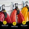 Heavy-Duty Wrap-It Storage Straps, 10-inch (6 Pack) view 2