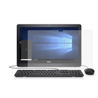 PcProfessional Screen Protector (Set of 2) for Dell Inspiron 22 3265 21.5" All-in-One Touch Screen Desktop High Clarity Anti Scratch Filter Radiation Microfiber Cloth
