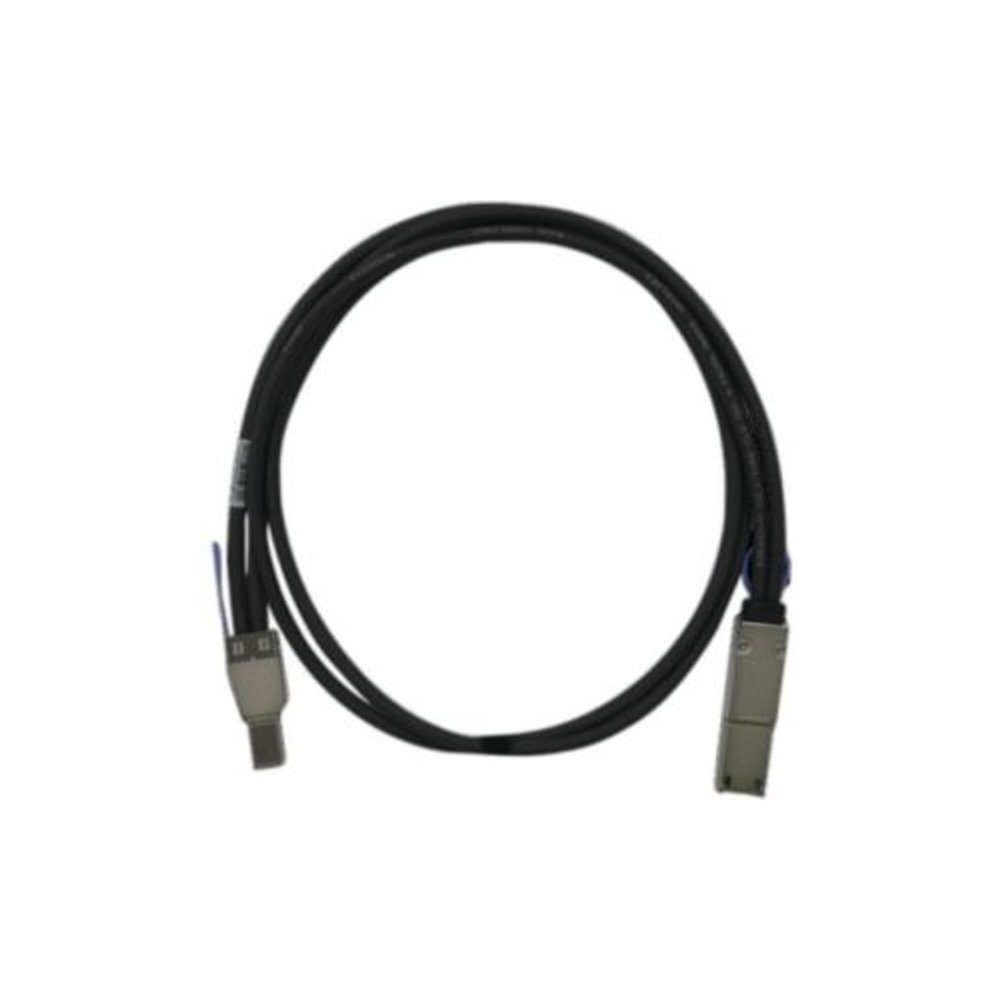 QNAP CAB-SAS05M-8644-8088 SAS External Cable - 1.6 ft. - 36 Pin 4X Mini SAS HD (SFF-8644) (M) to 26 Pin 4X Mini SAS (SFF-8088) (M) - Black