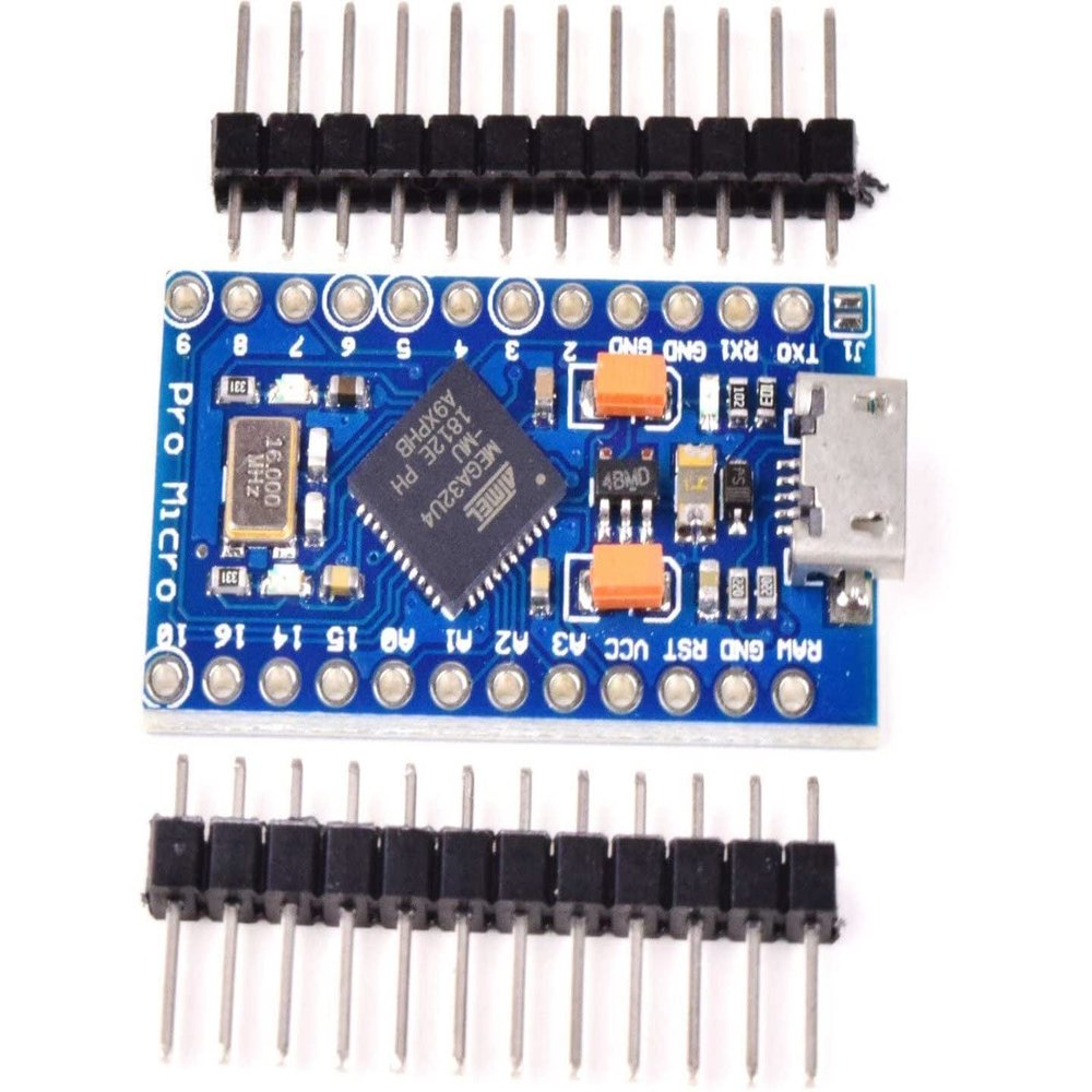 CANADUINO Atmega32u4 Pro Micro - 5V 16MHz - Compatible with Arduino IDE
