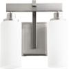 Quorum 5207-2-65 Transitional Two Light Vanity from Lancaster Collection in Pewter, Nickel, Silver Finish, view 2