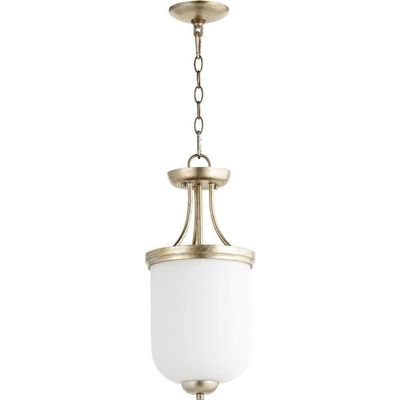 Quorum 2759-9-60 Transitional Two Light Dual Mount from Enclave Collection in Gold, Champ, Gld Leaf Finish,
