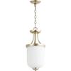 Quorum 2759-9-60 Transitional Two Light Dual Mount from Enclave Collection in Gold, Champ, Gld Leaf Finish, view 2