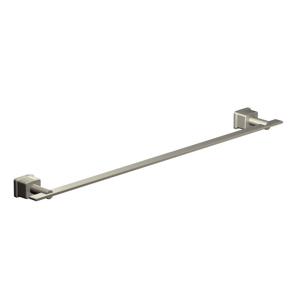 Belle Foret Belle Foret/Pegasus BFTB424 SN / B1802200BN 24 in. Single Towel Bar in Brushed Nickel