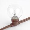 Novelty Lights 25 Feet Heavy Duty Light String, 25 E12 Sockets, Brown Wire view 4