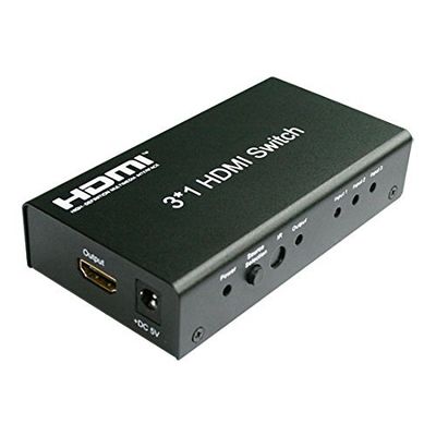 3x1 HDMI Switch with IR Remote