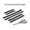 StarTech.com 100ft. Hook and Loop Roll - Cut-to-Size Reusable Cable Ties - Bulk Industrial Wire Fastener Tape - Adjustable Fabric Wraps - Black (HKLP100) view 3
