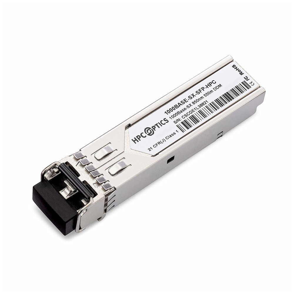 HPC Optics Compatible with Fujitsu S26361-F3986-E2 1000BASE-SX SFP Transceiver | 1G SX MMF 850nm S26361-F3986-E2-HPC