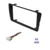 ASC Audio Car Stereo Dash Kit and Wire Harness for Installing a Double Din Radio for 2001 2002 2003 2004 2005 Honda Civic (excludes SI and SE Models) view 1