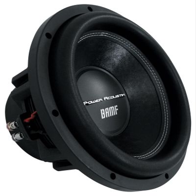 Power Acoustik BAMF-124 BAMF Series Subwoofer (12", 3,500 Watts max, Dual 4), Black