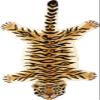 Tiger-Skin Yogic Asana Mat - Pure Wool - 121 Knots Per Sq. Inch view 1