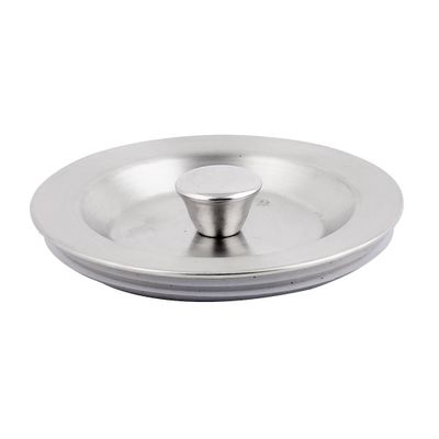 uxcell Metal Kitchen Round Water Drainer Tube Drain Stopper Filter 87mm Dia