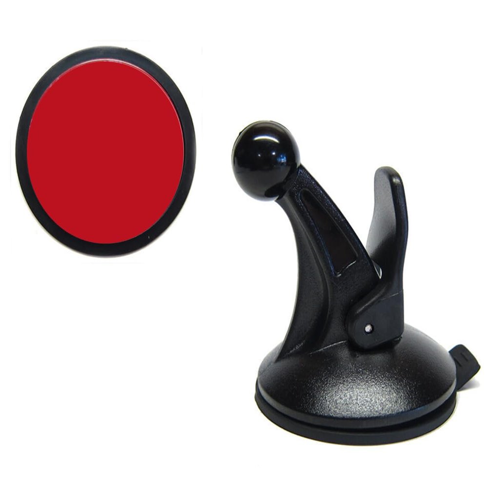 Ramtech GPS Car Suction Cup Mount and 65mm Diameter Dashboard Adhesive Disk Pad Replacement Mounting Kit for Garmin Nuvi 2300 2300LM 2350LT 2350LMT 2360LT 2360LMT 2370 2370LMT 2390 2390LMT, SCDSK