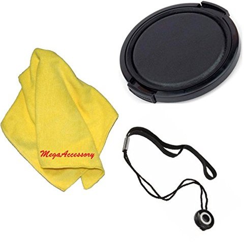 67mm Universal Snap-On Lens Cap for Pentax 60-250mm f/4 ED IF Zoom Lens + Cap Keeper + Microfiber Cleaning Cloth + LCD Screen Protectors