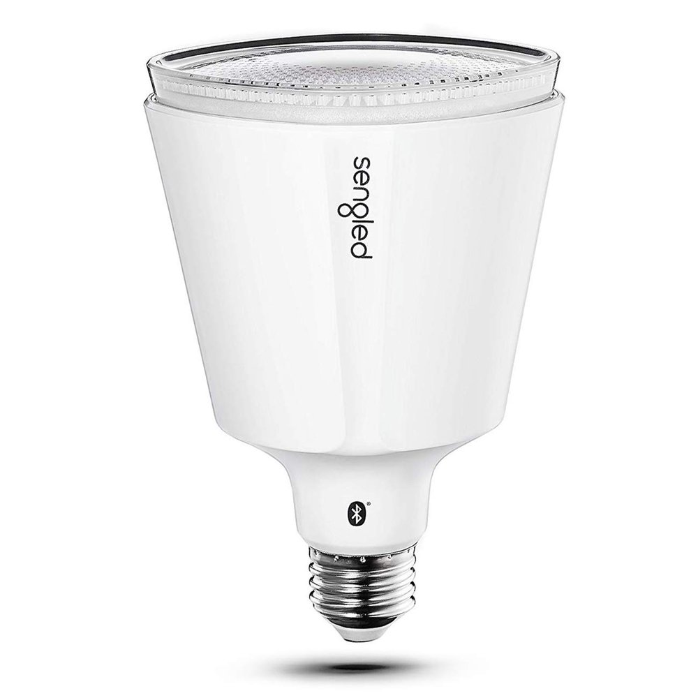 Sengled Solo Pro Smart Bulb with JBL Bluetooth Speaker, App Controlled LED Light Dimmable Bulb, BR30, E26 Base, Compatible with Amazon Alexa