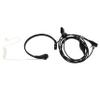 HQRP 4-Pack Acoustic Tube Earpiece PTT Throat Mic Headset Compatible with Kenwood NX420, NX240v, NX340u, NX320, NX220 Sun Meter view 3