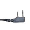 HQRP 2-Pack Acoustic Tube Earpiece PTT Throat Mic Headset Compatible with Kenwood TK-3200, TK-3200L, TK-3200LP Sun Meter view 4