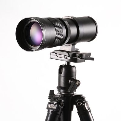 Hersmay 420-800mm f/8.3-16 Tele Zoom Lens Telephoto Zoom Lens Vario Lens for Canon EOS 1300D,200D,2000D,77D,G7 X Mark II,80D, 1200D, 1100D, 750D, 5D Mark III, IV DSLR Camera