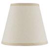 Hardback fine Burlap Shade view 1