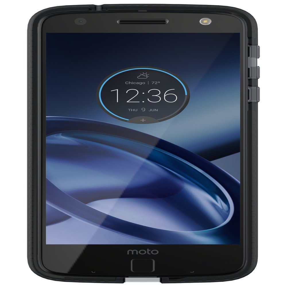 Evo Check Case for Moto Z Droid - Smokey/Black
