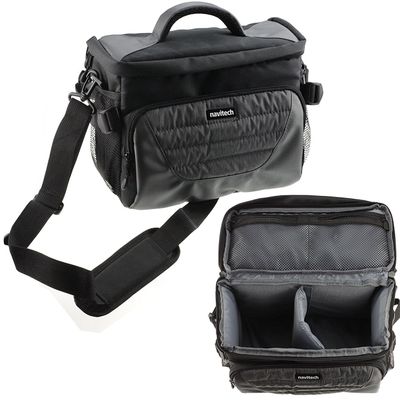 Navitech Grey Carry Bag with Shoulder Strap Compatible With Destek v3