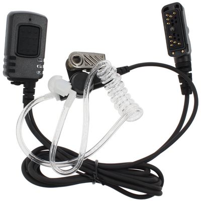 KENMAX Air Tube Earpiece Headset with Waterproof PPT for Hytera HYT Radio PD700 PD780 PD780G