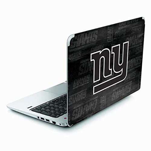 Skinit Decal Laptop Skin Compatible with Envy TouchSmart 15.6in - Officially Licensed NFL New York Giants Black & White Design