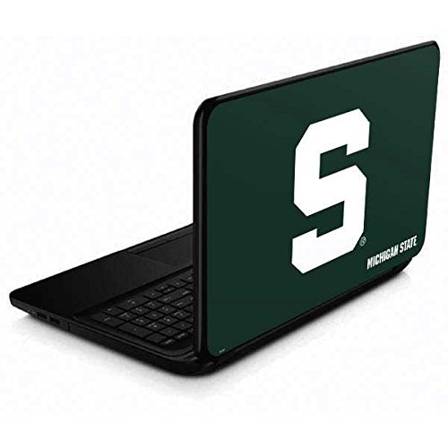 Skinit Decal Laptop Skin Compatible with 15.6 in 15-d038dx - Officially Licensed College Michigan State University Spartans S Design