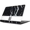 Skinit Decal Laptop Skin Compatible with MacBook Air 13.3 (2010-2017) - Officially Licensed NBA Milwaukee Bucks Marble Design view 1