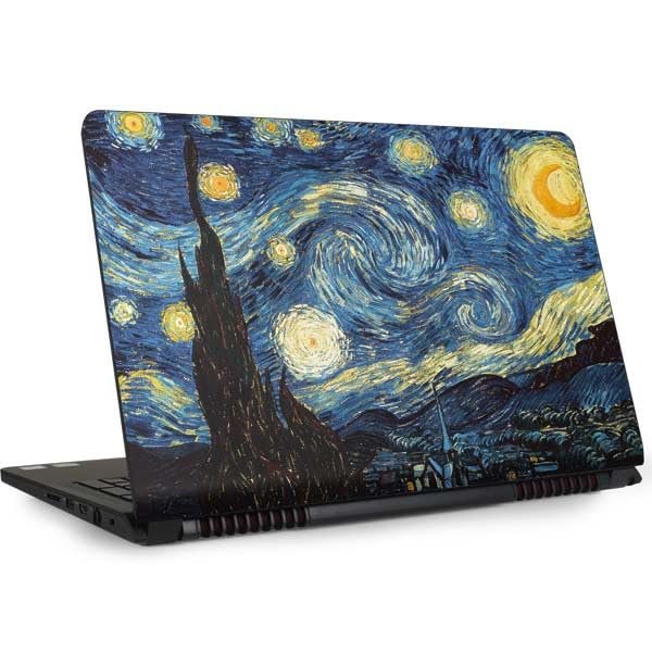 Skinit Decal Laptop Skin Compatible with Inspiron 15 3000 Series (2014) - Officially Licensed Van Gogh - The Starry Night by Van Gogh Design